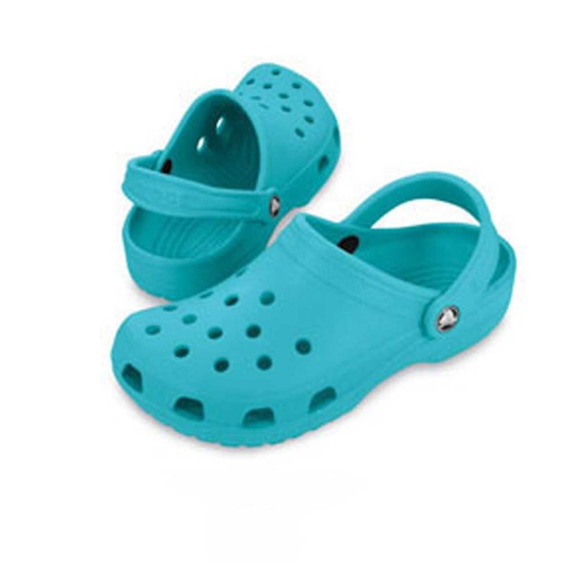 Crocs Kids Cayman Clog Aqua UK 10-11 EUR 27-29 US C10-11 (10006-449)